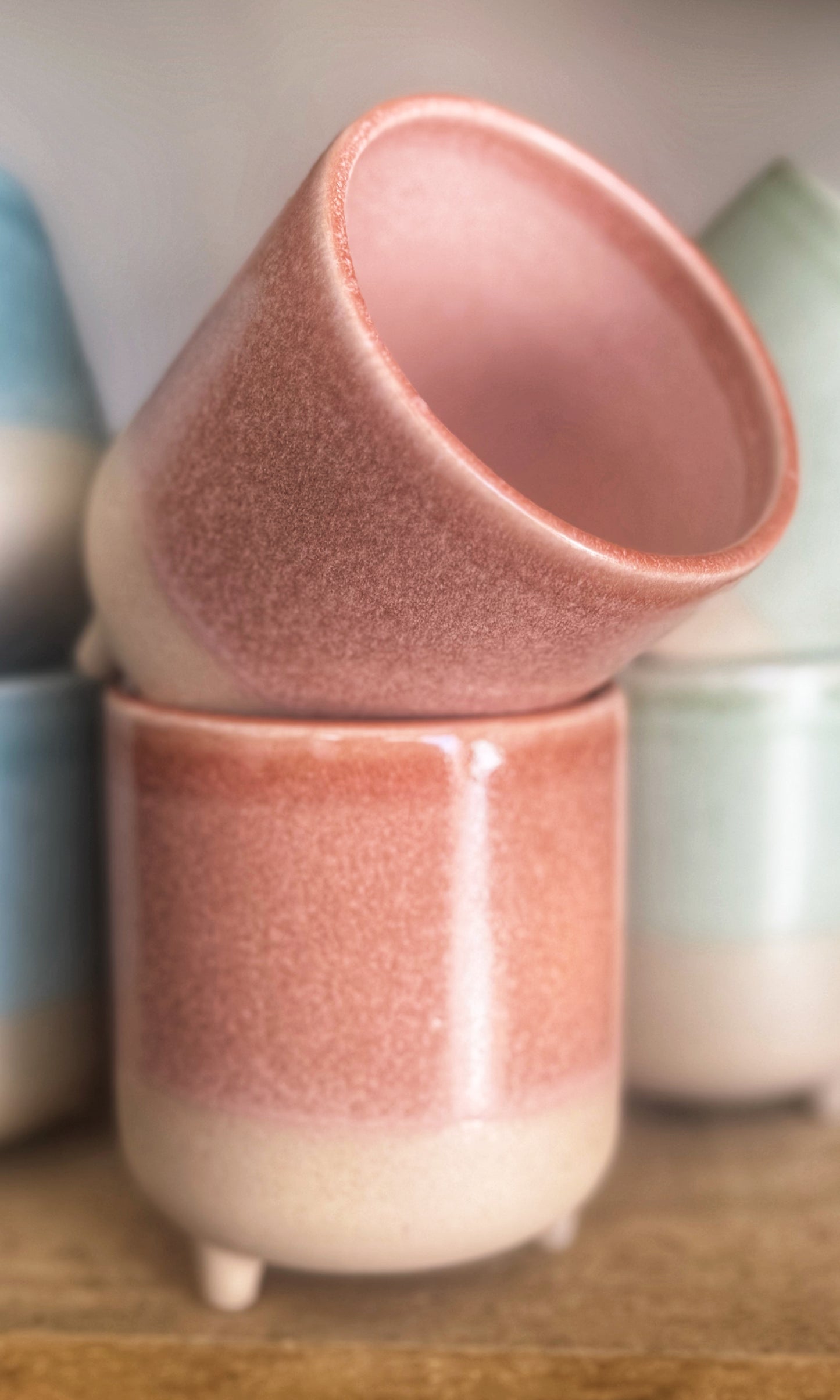 Jolie Matte Reactive Pot's- Aqua or Rose