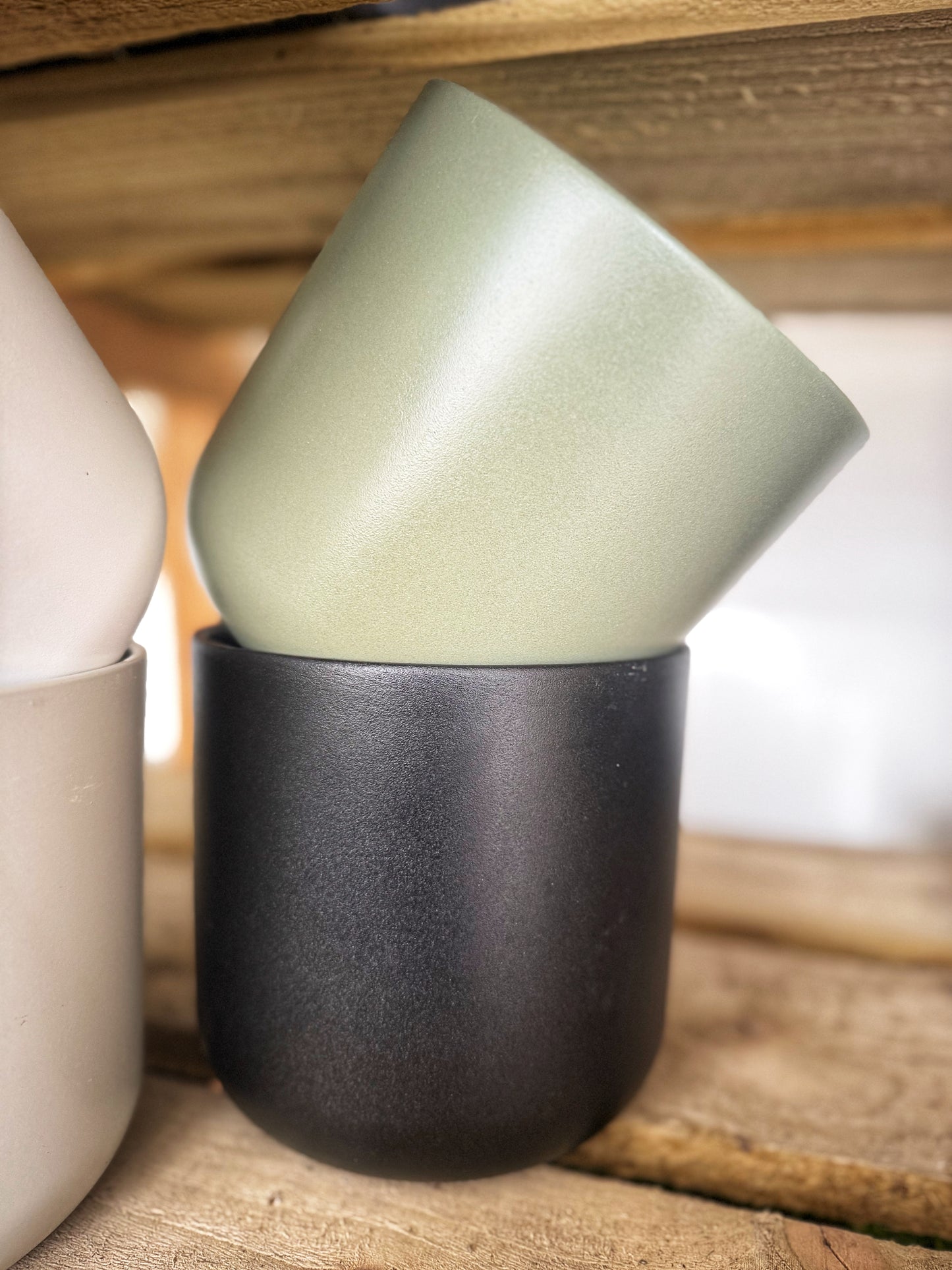 Lisbon Pot-D13.5cm-WHITE/GREY/ANTHRACITE/GREEN